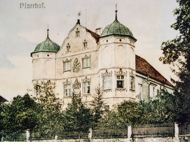 Pfarrhof Holzhausen um 1920